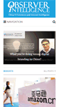 Mobile Screenshot of observerintelligence.com